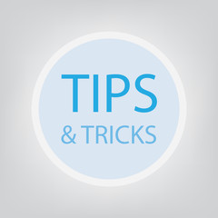 tips tricks concept- vector illustration