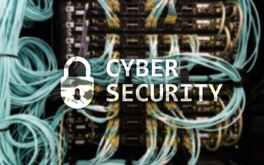 Cyber security, data protection, information privacy. Internet and technology concept.