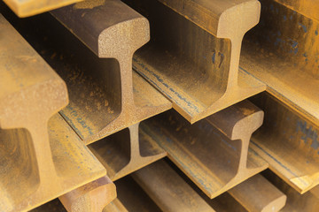 Close-Up Of Railroad Tracks