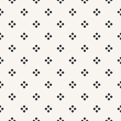 Fototapeta na wymiar Dots abstract seamless abstract pattern monochrome or two colors vector