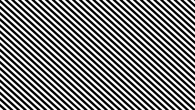Horizontal Black and White Stripes 