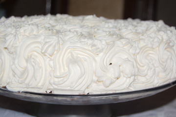 White cake