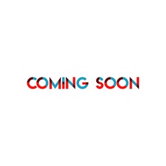 Coming Soon Vector Template Design Illustration