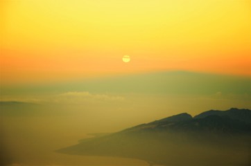 Haleakala moon