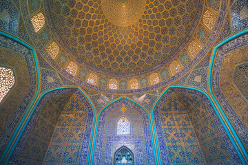 Sheikh Lotfollah Mosque is one of the architectural masterpieces of Iranian architecture that was built during the Safavid Empire. Property release is not needed for this public place.