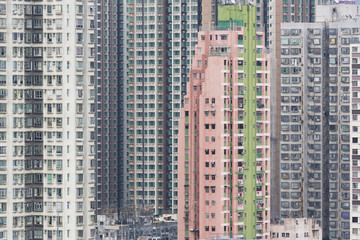 High rise residential building in Hong Kong