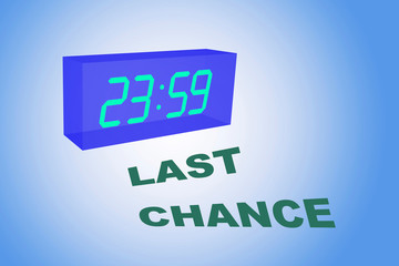 LAST CHANCE concept