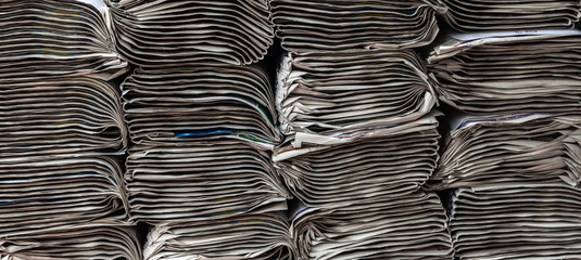 Zeitungsstapel