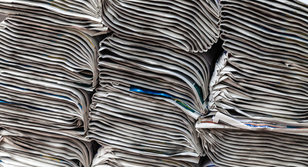 Zeitungsstapel
