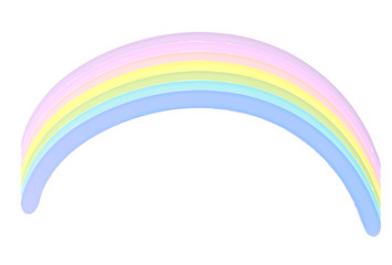 虹　カラフル　夏　アイコン 