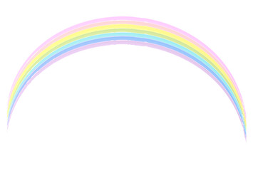 虹　カラフル　夏　アイコン 