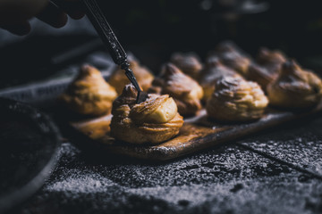 creamy puffs