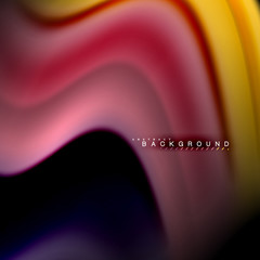 Fluid mixing colors vector wave abstract background design. Colorful mesh waves