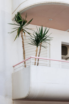 Depressive balcony in Athens, Greece