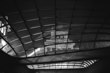 Underground windows - Black and White