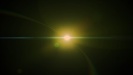 Real Lens Flare Shot in Studio over Black Background. Easy to add as Overlay or Screen Filter Photos