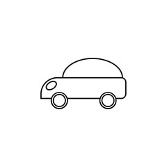 Fototapeta premium Car simple icon