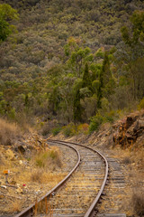 An old railway line in Stanthorpe, Queensland, Australia