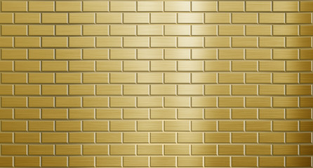 Gold texture tiles for brick