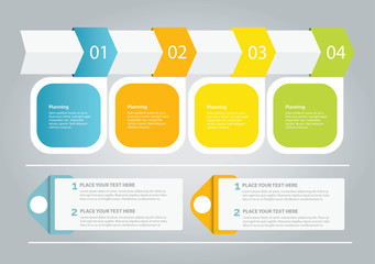 SEO set web icon - infographic button