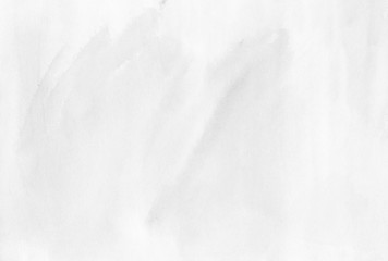 Obraz premium White-grey watercolor trendy hand drawn artistic brushstroke illustration. Abstract picturesque grunge background.