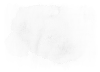 Modern white-grey watercolor background with paint divorses for design