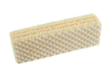 Wafers stick on white