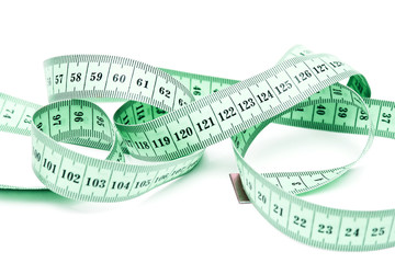 Meter on a white background