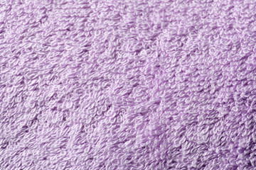 Texture of fluffy fabric, closeup
