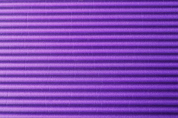 Purple corrugated texture, closeup