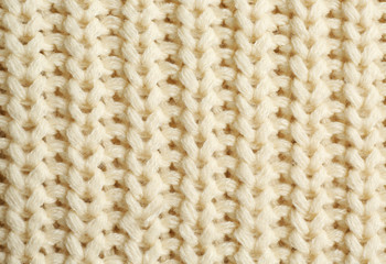 Knitted fabric texture as background