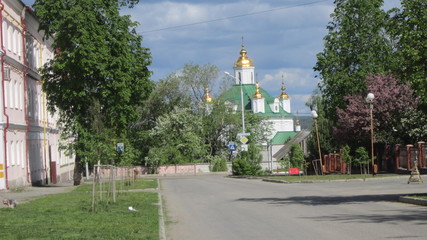 Fototapeta na wymiar PERM,ST. PETER AND PAUL CATHEDRAL