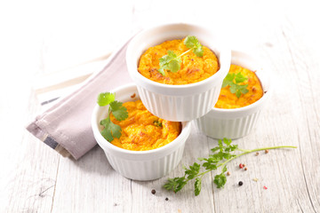 carrot flan or souffle