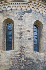 Fototapeta na wymiar Windows on the cathedral of st. Vitus