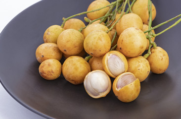 Burmese grape - Mafai in Thai (Baccaurea ramiflora Lour)