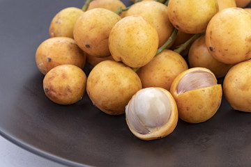 Burmese grape - Mafai in Thai (Baccaurea ramiflora Lour)