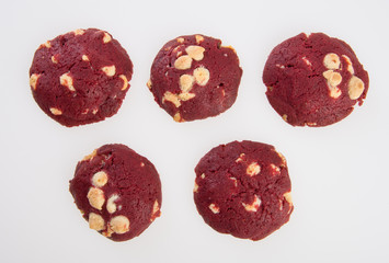 cookies or homemade cookies on a background.