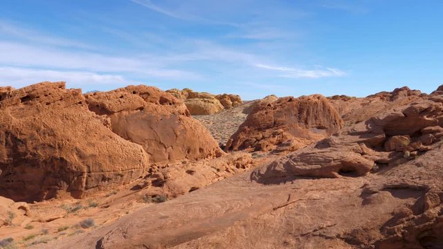 Panorama Of Red Rock Canyon