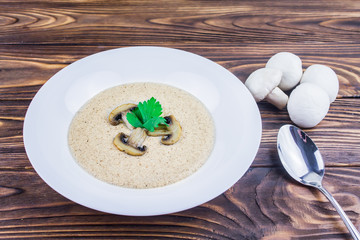Mushroom cream soup