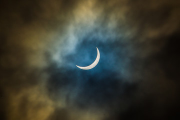 Naklejka na ściany i meble Eclipse March 2015