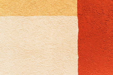 Colorful facade surface as background