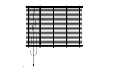 Vector image of a window blind