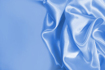 smooth folds of satin. silk fabric. wedding background.