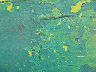Obraz premium green metal surface/texture/background with scratches