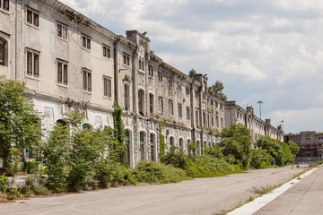 Obraz premium Old Port in Trieste, Italy