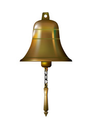 Brass Bell Vector