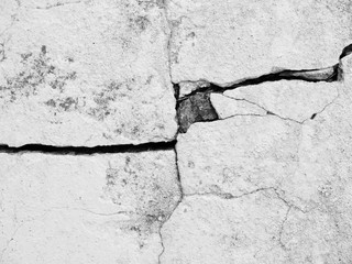 White wall cracks