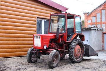 Soviet tractor ussr