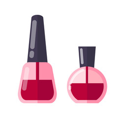 Cosmetics Items Sprays Set Vector Illustration
