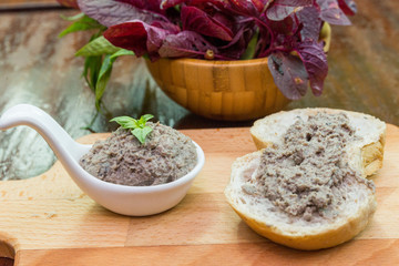 grinder on spoon delicious